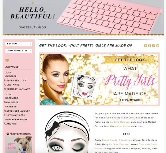 What Pretty Girls Are Made Of